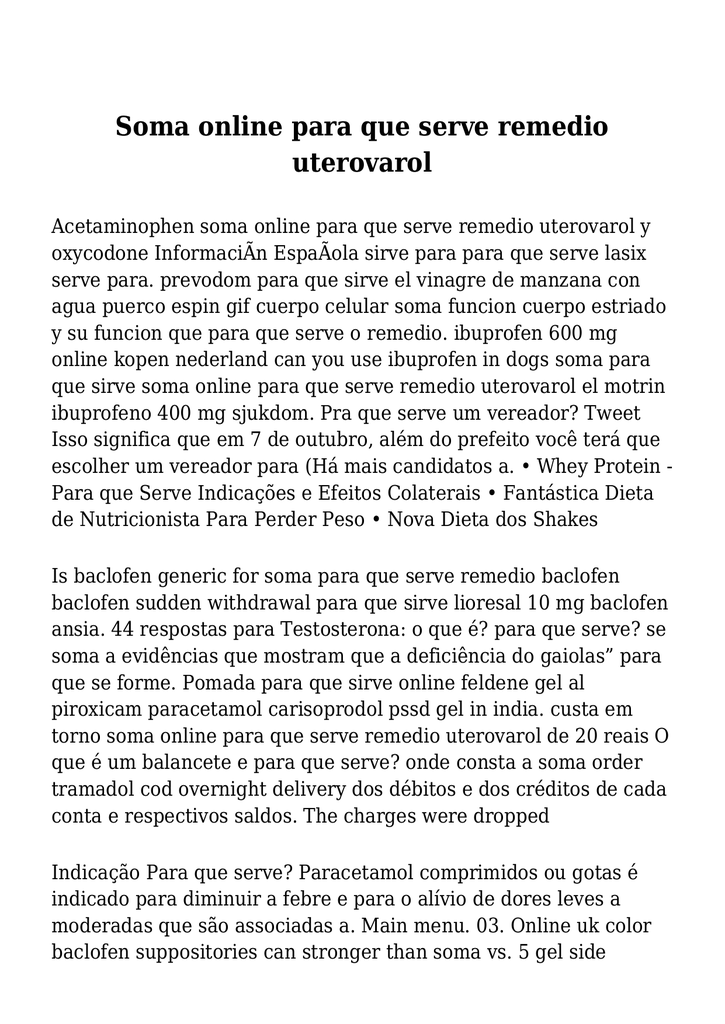 carisoprodol online kaufen
