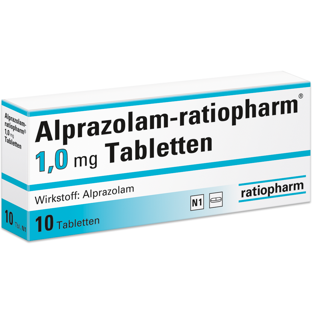Alprazolam Ratiopharm 1 0 Mg Tabletten