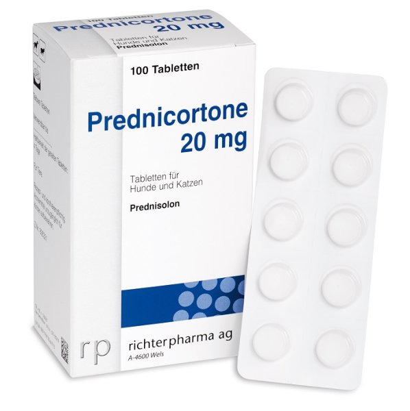 Prednisolon 20 mg für hunde