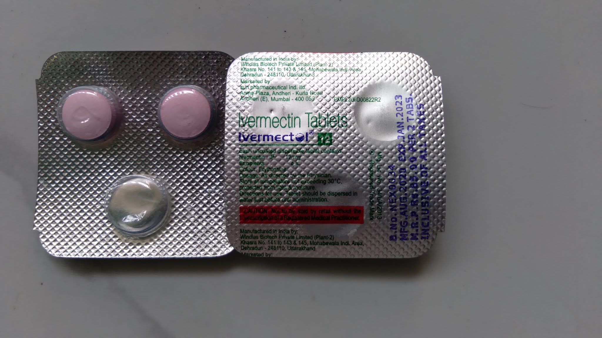 ivermectin 12 mg zuventus