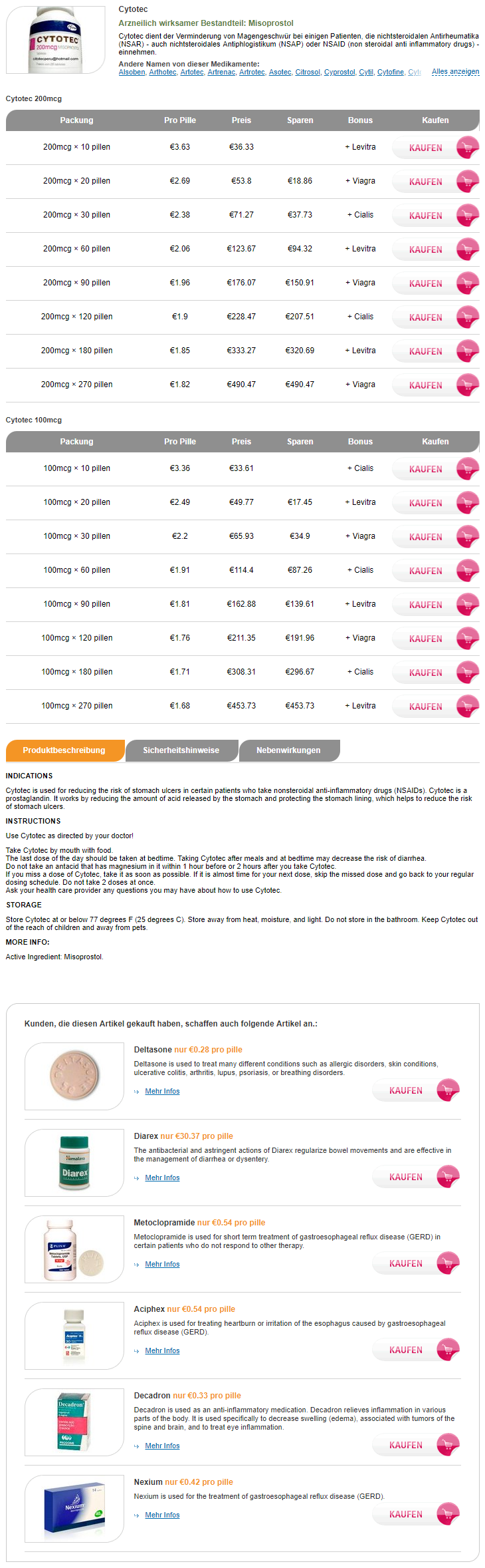 cytotec tabletten kaufen