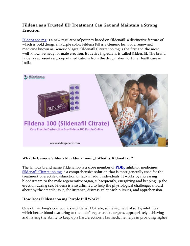 fildena fruit chew 100 mg