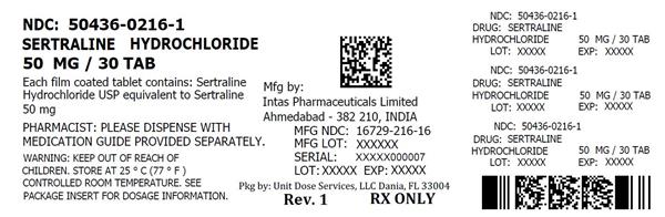 Sertraline 50 Mg Ndc