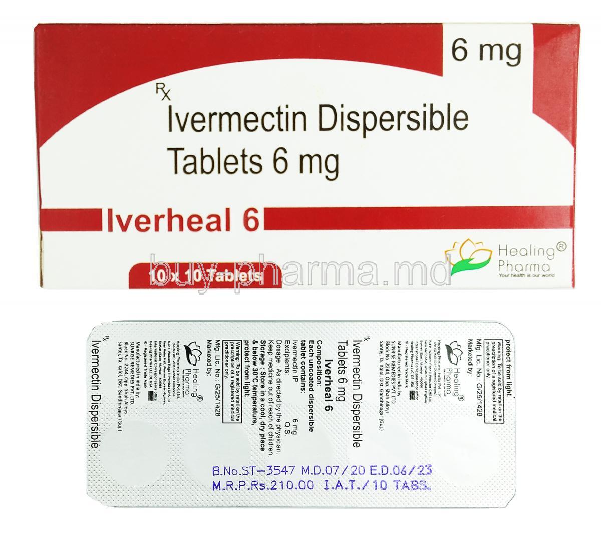 Ivermectin 6mg online