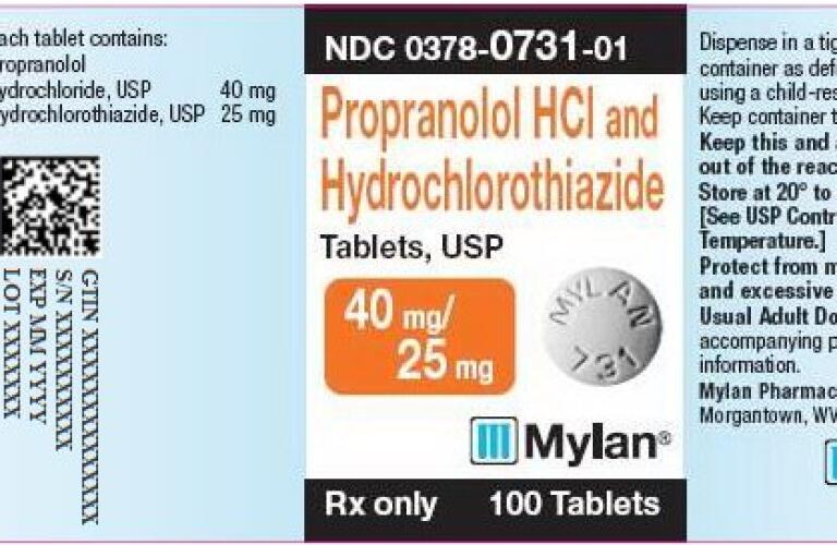 propranolol 25 Propranolol 25
