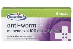 Mebendazol anti worm tabletten