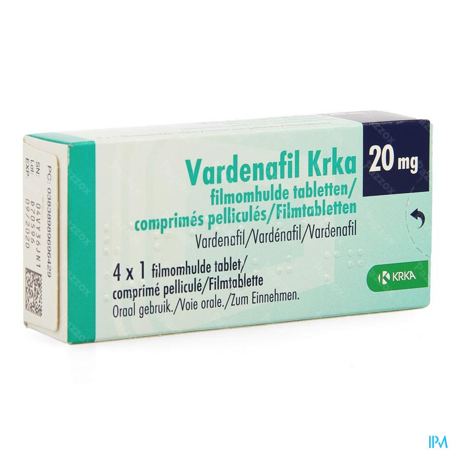 Vardenafil 20mg Avis