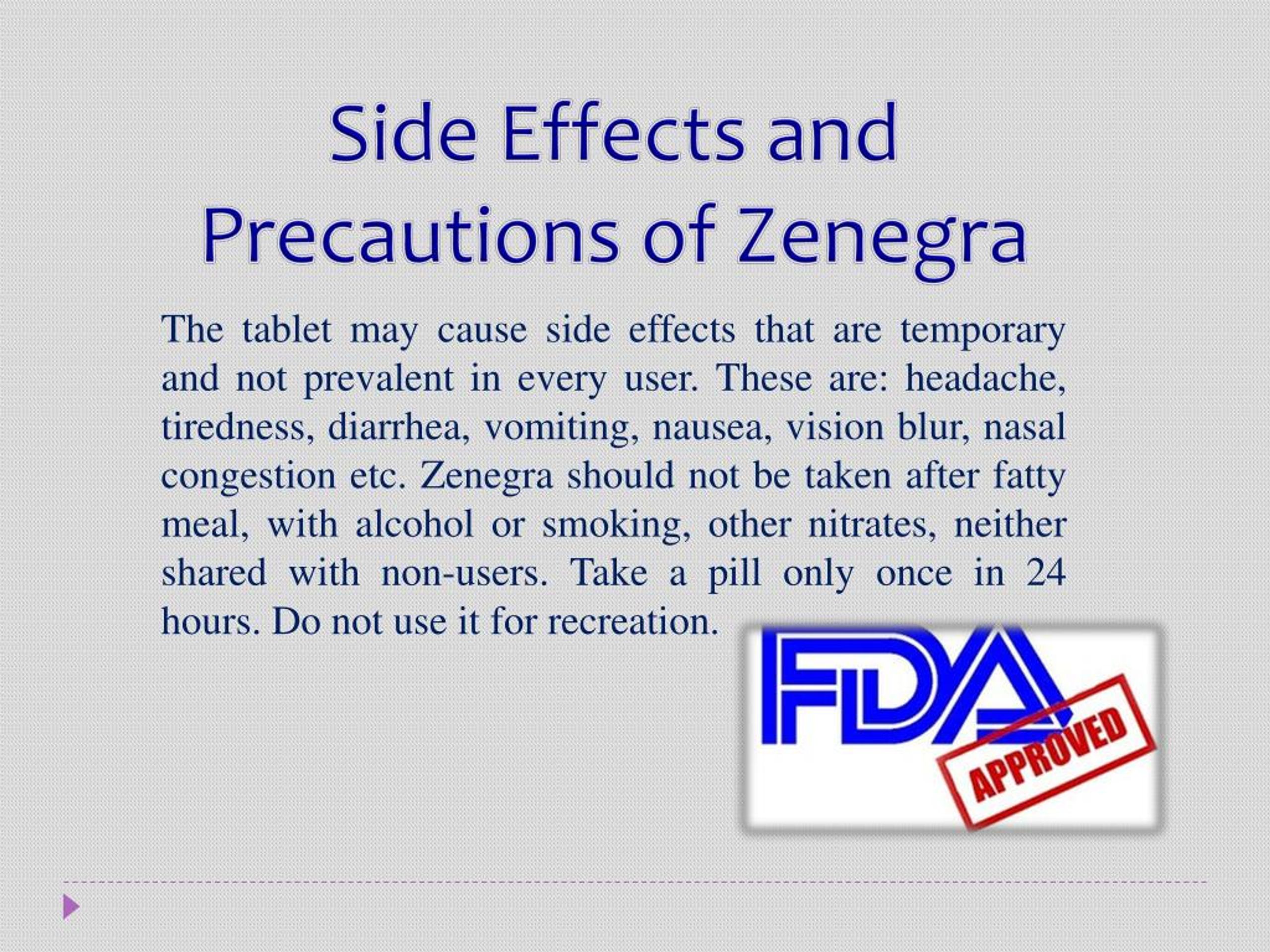 zenegra tablette