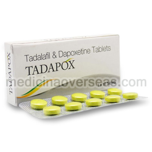 Tadapox 20mg tadalafil 60mg dapoxetine