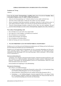 Prednisolon acis tabletten Prednisolon acis tabletten