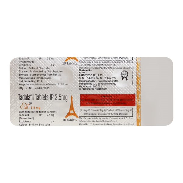 Tadalafil Accord 2.5 Mg Tadalafil Accord 2.5 Mg