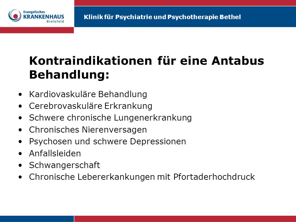 Kosten für antabus