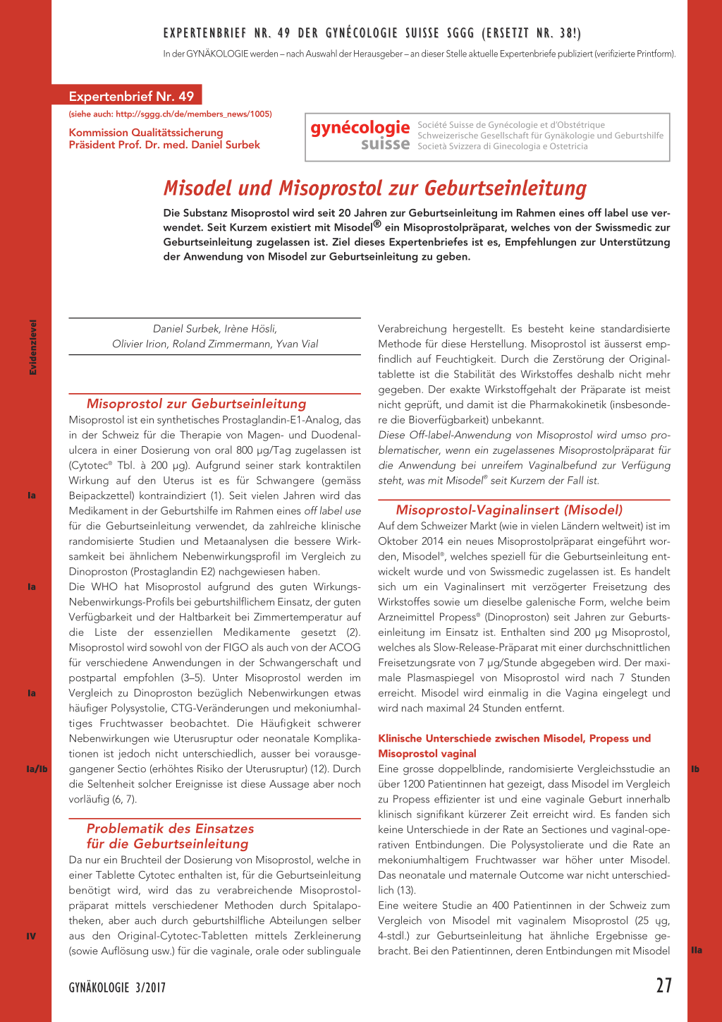 Tabletten mit misoprostol
