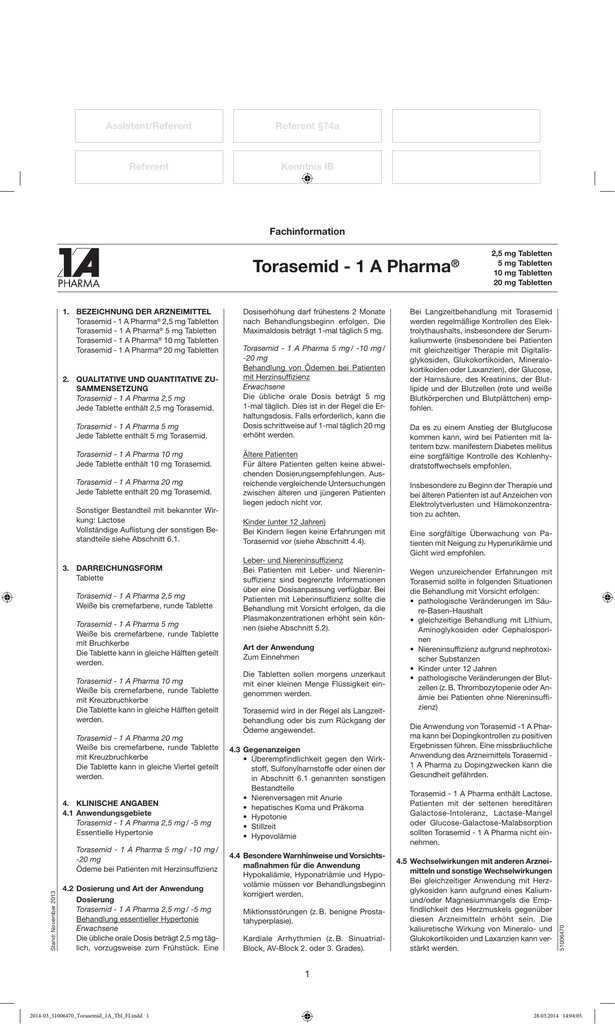 torasemid al 5 mg tabletten Torasemid al 5 mg tabletten