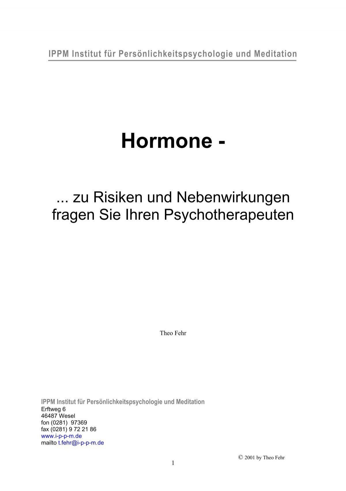 kosten für presomen