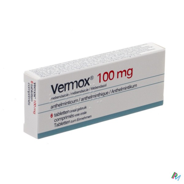 mebendazol 6 tabletten