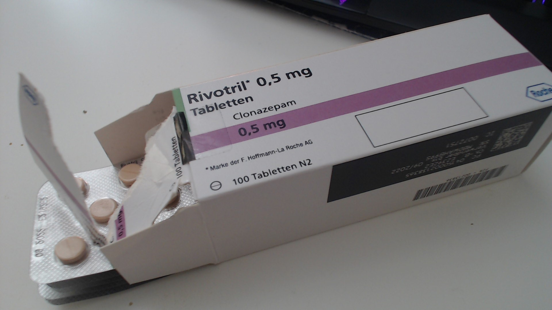 Rivotril 5 mg tabletten Rivotril 5 mg tabletten