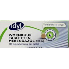 Mebendazol 2 Tabletten