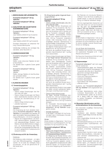 Furosemid Ratiopharm 40mg Tabletten furosemid ratiopharm 40mg tabletten