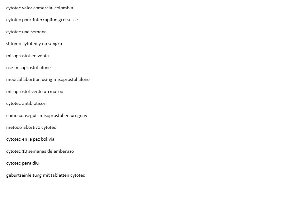 Cytotec tabletten cytotec tabletten