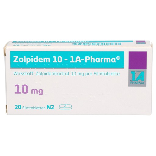 zolpidem 10 1a pharma preis