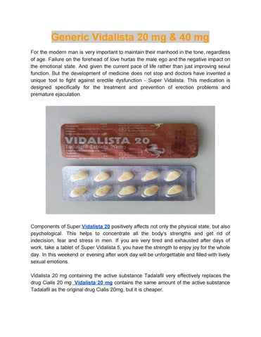 Cialis Original 40mg Cialis original 40mg