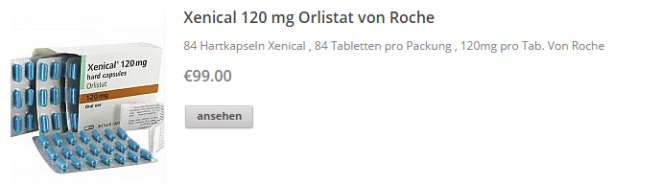 Xenical rezeptfrei bestellen