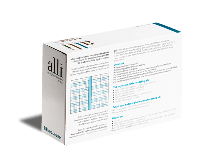 Alli tabletten