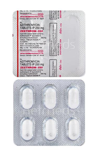 Azithromycin 250mg emc