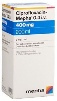 ciprofloxacin mepha 750 mg