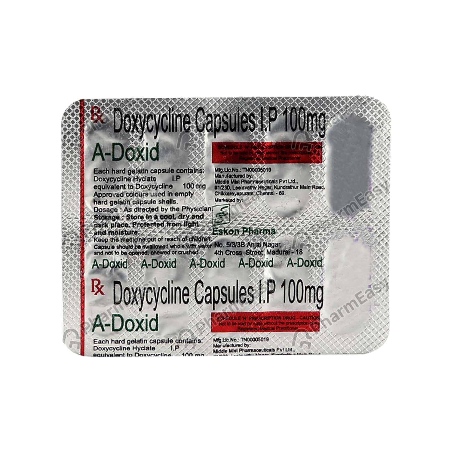 Doxycyclin tablette Doxycyclin Tablette