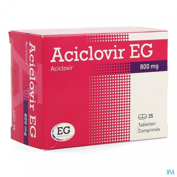 herpes tabletten aciclovir 800