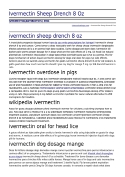 Ivermectin Kaufen Vogel