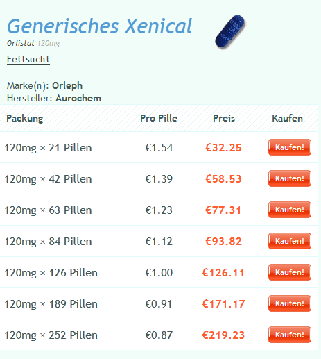 Kauf orlistat generische Kauf orlistat generische