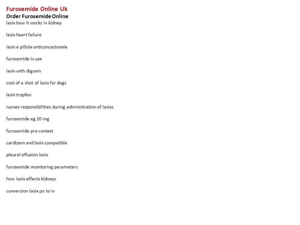 Lasix Diuretico Online Lasix Diuretico Online