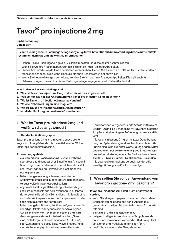 lorazepam tabletten spritzen lorazepam tabletten spritzen