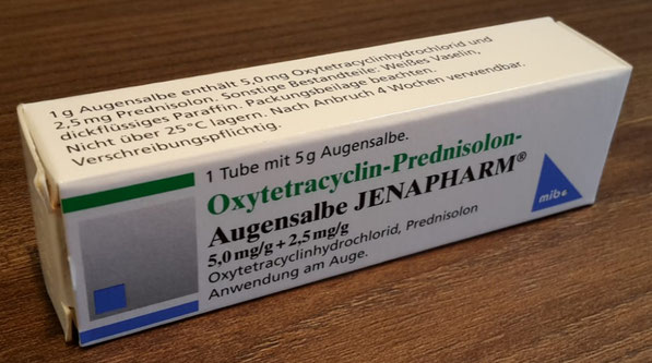 Prednisolon augensalbe rezeptfrei