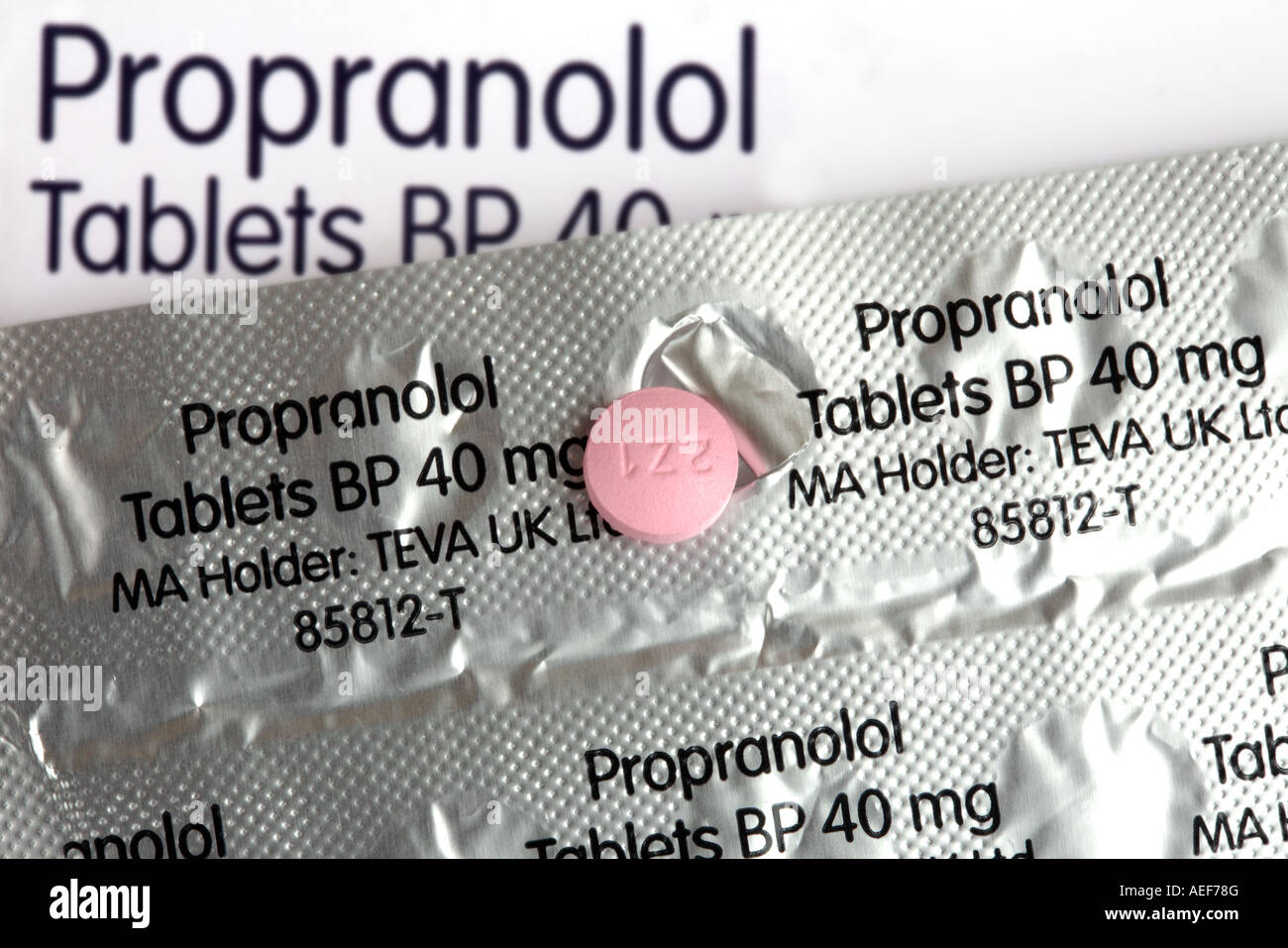 propranolol 40 mg tabletten Propranolol 40 mg tabletten