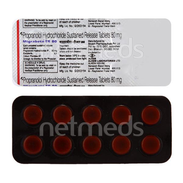 Propranolol 80mg emc propranolol 80mg emc