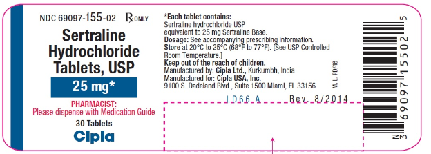Sertraline Usp 25 Mg