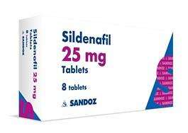 Sildenafil 25 mg hexal