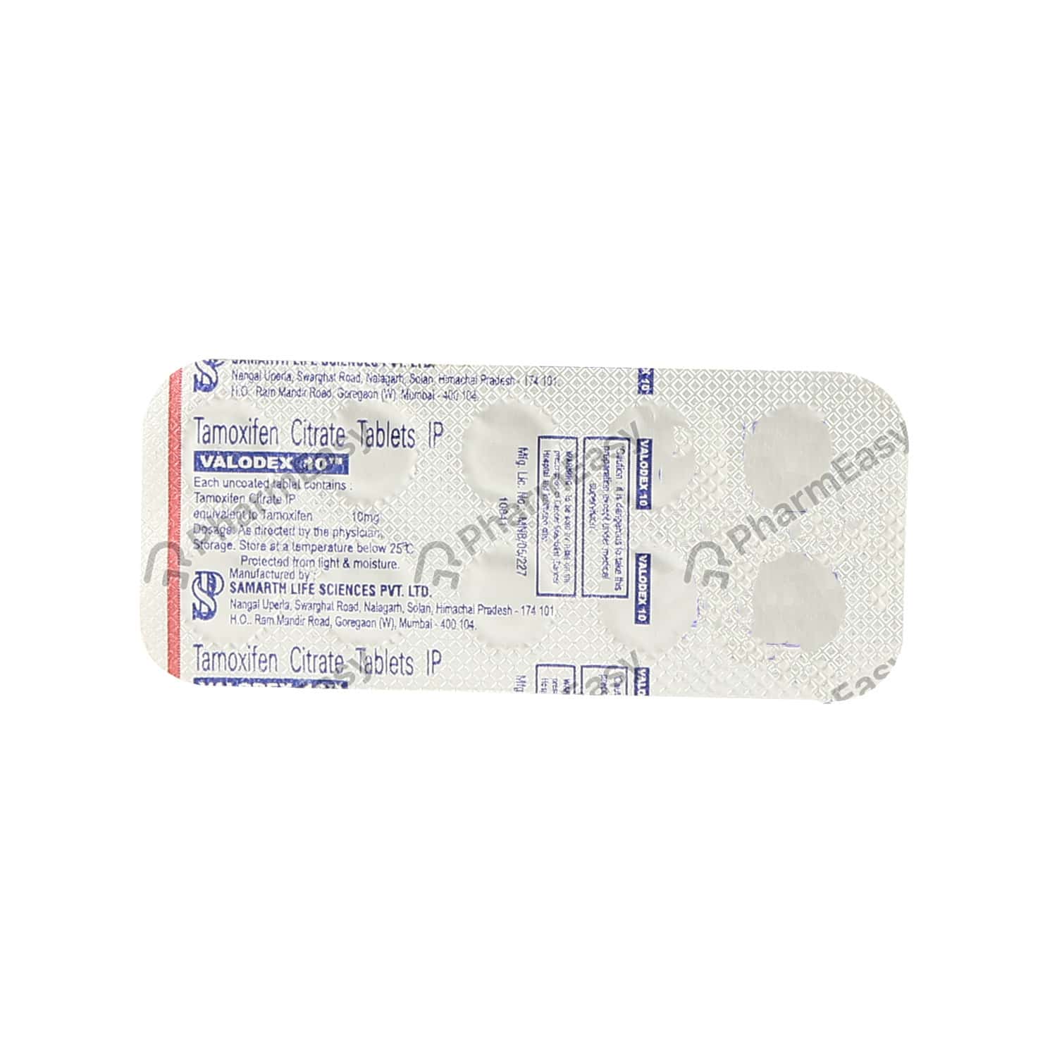 Tamoxifen 10 mg tabletten