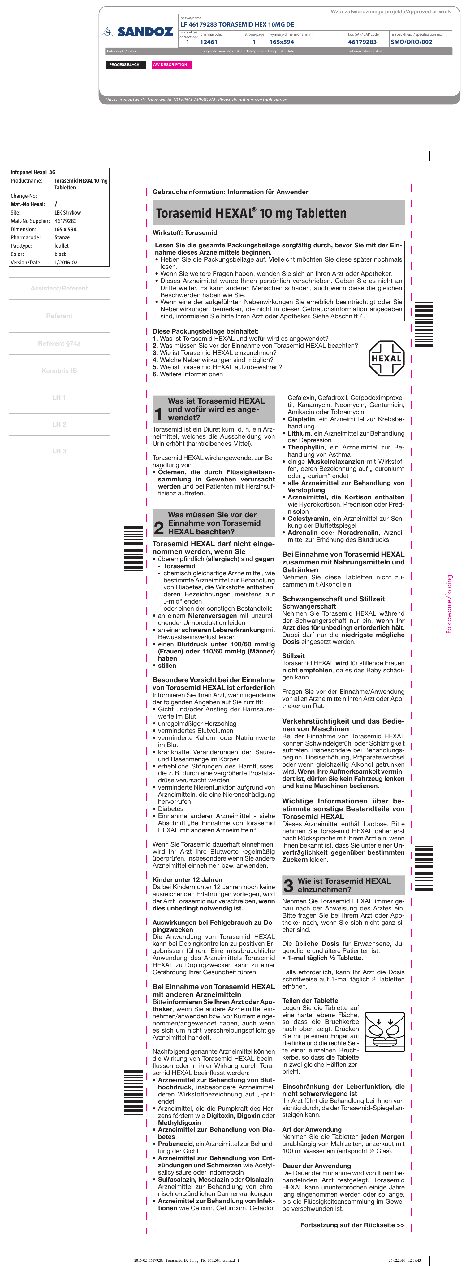 Torasemid 50 mg tabletten Torasemid 50 mg tabletten
