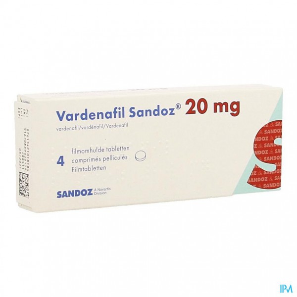 Vardenafil Sandoz 10 Mg
