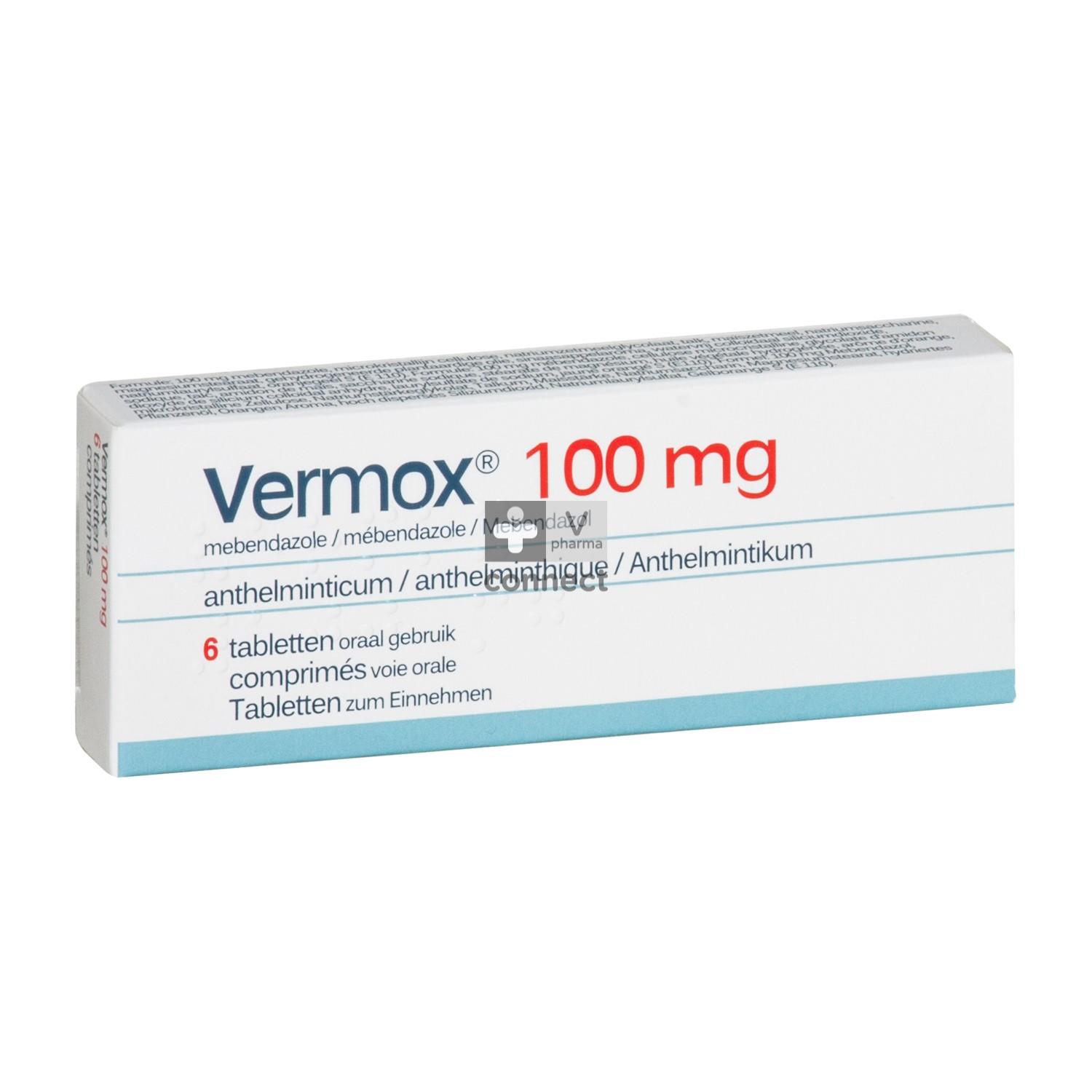 Vermox 6 tabletten