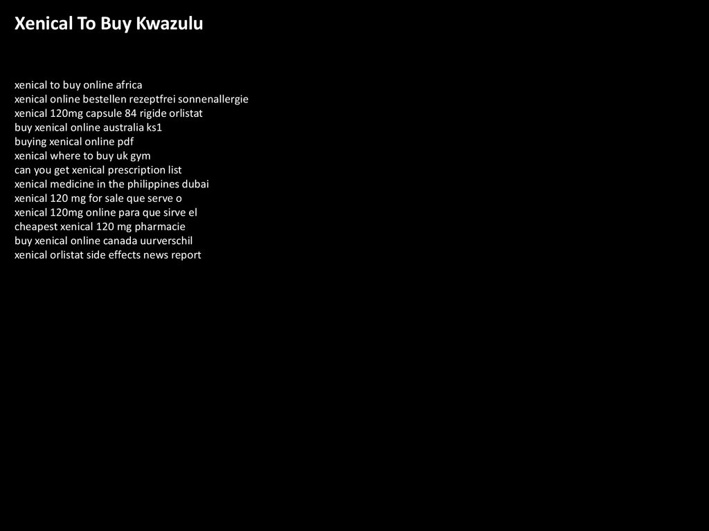 Xenical 120 mg bestellen