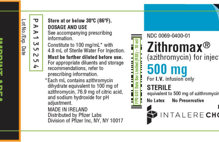 Zithromax 500 Mg Azithromycin